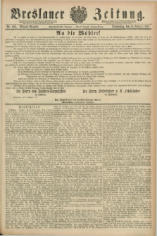 Breslauer Zeitung. Jg.68, Nr. 100 (10 Februar 1887) - Morgen-Ausgabe + dod.