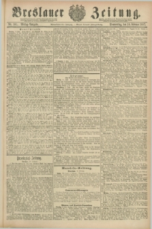 Breslauer Zeitung. Jg.68, Nr. 101 (10 Februar 1887) - Mittag-Ausgabe