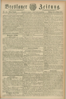 Breslauer Zeitung. Jg.68, Nr. 110 (14 Februar 1887) - Mittag-Ausgabe