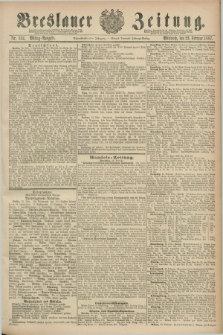 Breslauer Zeitung. Jg.68, Nr. 134 (23 Februar 1887) - Mittag-Ausgabe