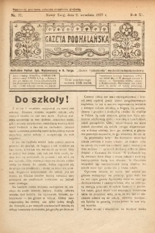 Gazeta Podhalańska. 1923, nr 37