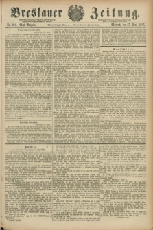 Breslauer Zeitung. Jg.68, Nr. 291 (27 April 1887) - Abend-Ausgabe