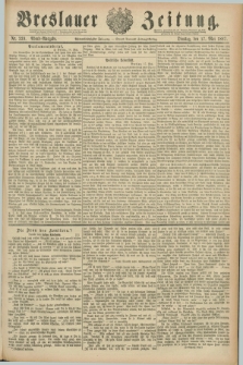 Breslauer Zeitung. Jg.68, Nr. 339 (17 Mai 1887) - Abend-Ausgabe