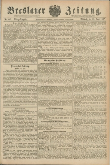 Breslauer Zeitung. Jg.68, Nr. 443 (29 Juni 1887) - Mittag-Ausgabe