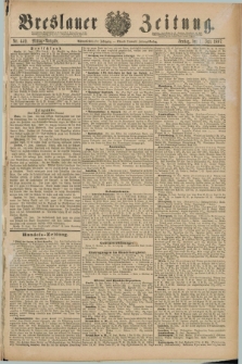Breslauer Zeitung. Jg.68, Nr. 449 (1 Juli 1887) - Mittag-Ausgabe
