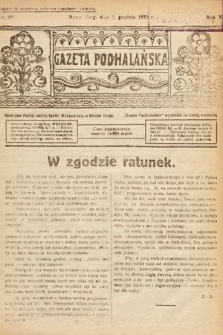 Gazeta Podhalańska. 1923, nr 50