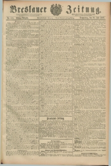 Breslauer Zeitung. Jg.68, Nr. 518 (28 Juli 1887) - Mittag-Ausgabe