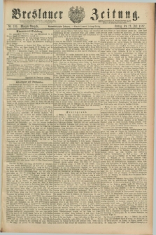 Breslauer Zeitung. Jg.68, Nr. 520 (29 Juli 1887) - Morgen-Ausgabe + dod.