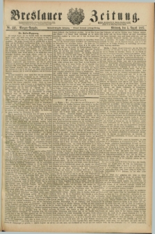 Breslauer Zeitung. Jg.68, Nr. 532 (3 August 1887) - Morgen-Ausgabe + dod.