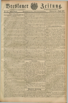 Breslauer Zeitung. Jg.68, Nr. 533 (3 August 1887) - Mittag-Ausgabe