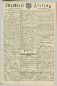 Breslauer Zeitung. Jg.68, Nr. 554 (11 August 1887) - Mittag-Ausgabe