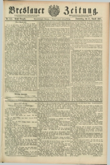Breslauer Zeitung. Jg.68, Nr. 555 (11 August 1887) - Abend-Ausgabe