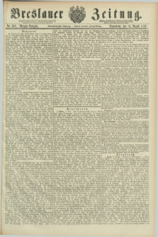 Breslauer Zeitung. Jg.68, Nr. 559 (13 August 1887) - Morgen-Ausgabe + dod.