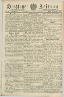 Breslauer Zeitung. Jg.68, Nr. 575 (19 August 1887) - Mittag-Ausgabe