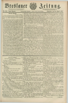 Breslauer Zeitung. Jg.68, Nr. 579 (20 August 1887) - Abend-Ausgabe