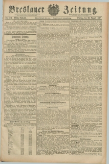 Breslauer Zeitung. Jg.68, Nr. 584 (23 August 1887) - Mittag-Ausgabe