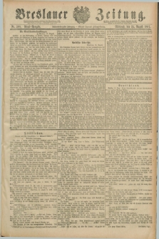 Breslauer Zeitung. Jg.68, Nr. 588 (24 August 1887) - Abend-Ausgabe