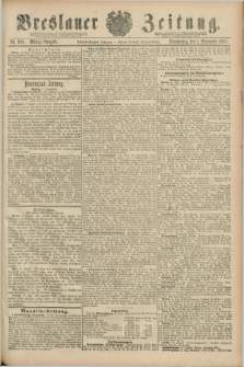 Breslauer Zeitung. Jg.68, Nr. 608 (1 September 1887) - Mittag-Ausgabe