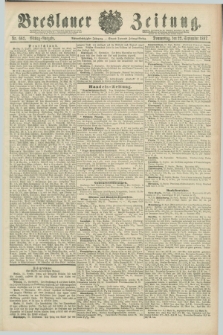 Breslauer Zeitung. Jg.68, Nr. 662 (22 September 1887) - Mittag-Ausgabe