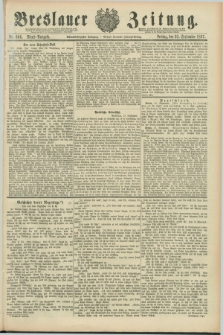 Breslauer Zeitung. Jg.68, Nr. 666 (23 September 1887) - Abend-Ausgabe