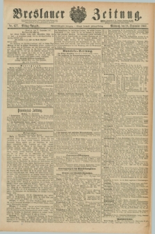 Breslauer Zeitung. Jg.68, Nr. 677 (28 September 1887) - Mittag-Ausgabe