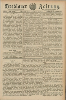 Breslauer Zeitung. Jg.68, Nr. 678 (28 September 1887) - Abend-Ausgabe