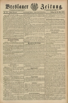 Breslauer Zeitung. Jg.69, Nr. 278 (20 April 1888) - Mittag-Ausgabe