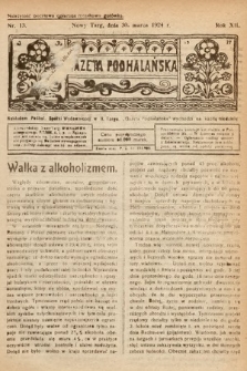 Gazeta Podhalańska. 1924, nr 13