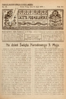 Gazeta Podhalańska. 1924, nr 18