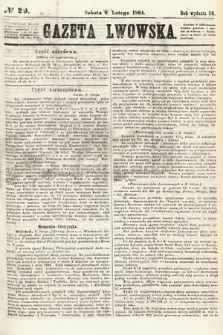Gazeta Lwowska. 1864, nr 29