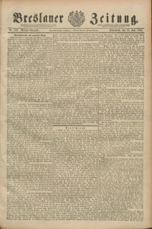 Breslauer Zeitung. Jg.69, Nr. 523 (28 Juli 1888) - Morgen-Ausgabe + dod.