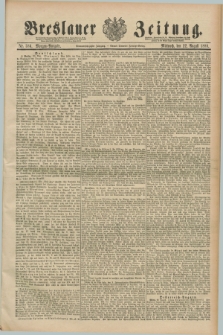 Breslauer Zeitung. Jg.69, Nr. 586 (22 August 1888) - Morgen-Ausgabe + dod.