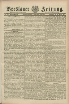 Breslauer Zeitung. Jg.69, Nr. 607 (30 August 1888) - Morgen-Ausgabe + dod.