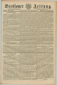 Breslauer Zeitung. Jg.69, Nr. 642 (12 September 1888) - Abend-Ausgabe
