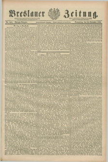 Breslauer Zeitung. Jg.69, Nr. 643 (13 September 1888) - Morgen-Ausgabe + dod.