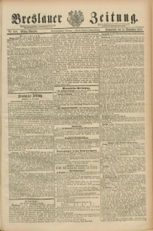 Breslauer Zeitung. Jg.69, Nr. 650 (15 September 1888) - Mittag-Ausgabe