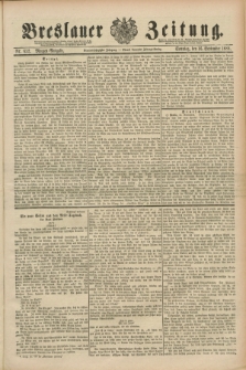 Breslauer Zeitung. Jg.69, Nr. 652 (16 September 1888) - Morgen-Ausgabe + dod.