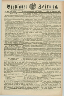 Breslauer Zeitung. Jg.69, Nr. 660 (19 September 1888) - Abend-Ausgabe