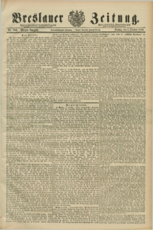 Breslauer Zeitung. Jg.69, Nr. 700 (5 October 1888) - Morgen-Ausgabe + dod.