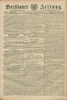 Breslauer Zeitung. Jg.69, Nr. 749 (24 October 1888) - Mittag-Ausgabe