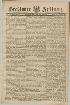 Breslauer Zeitung. Jg.69, Nr. 772 (2 November 1888) - Morgen-Ausgabe + dod.