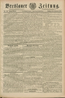 Breslauer Zeitung. Jg.69, Nr. 782 (6 November 1888) - Mittag-Ausgabe