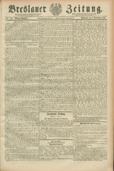 Breslauer Zeitung. Jg.69, Nr. 785 (7 November 1888) - Mittag-Ausgabe