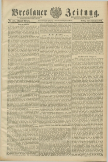 Breslauer Zeitung. Jg.69, Nr. 790 (9 November 1888) - Morgen-Ausgabe + dod.