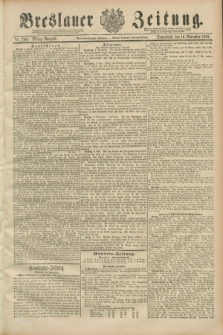 Breslauer Zeitung. Jg.69, Nr. 794 (10 November 1888) - Mittag-Ausgabe