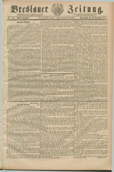 Breslauer Zeitung. Jg.69, Nr. 795 (10 November 1888) - Abend-Ausgabe