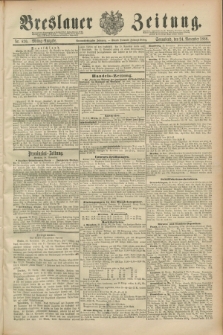 Breslauer Zeitung. Jg.69, Nr. 830 (24 November 1888) - Mittag-Ausgabe