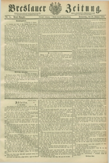 Breslauer Zeitung. Jg.70, Nr. 24 (10 Januar 1889) - Abend-Ausgabe