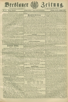 Breslauer Zeitung. Jg.70, Nr. 35 (15 Januar 1889) - Mittag-Ausgabe