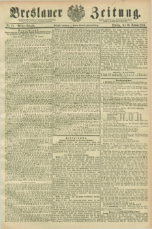 Breslauer Zeitung. Jg.70, Nr. 71 (29 Januar 1889) - Mittag-Ausgabe